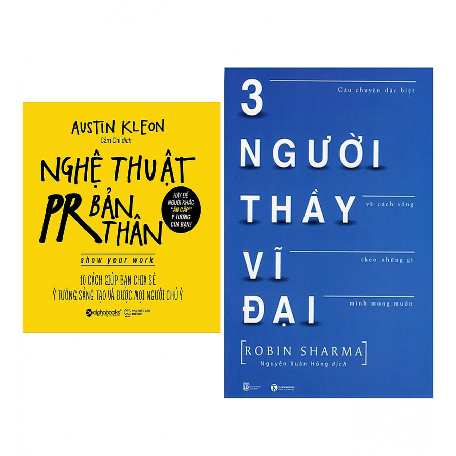 Combo Nghệ Thuật PR Bản Thân + Ba Người Thầy Vĩ Đại