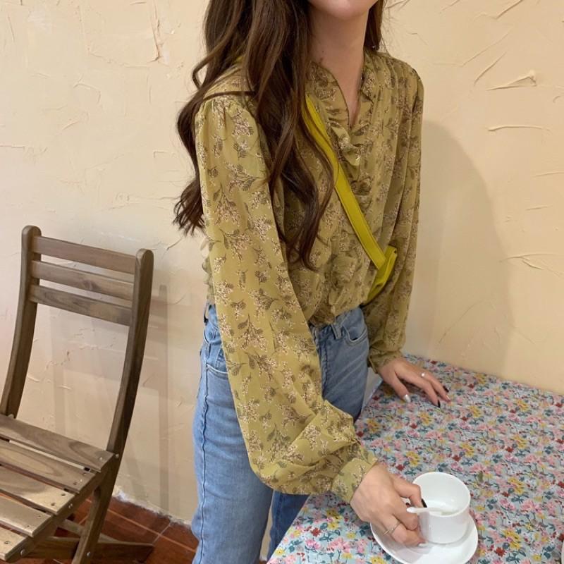 Áo Sơ Mi Voan Bèo Cực Xinh