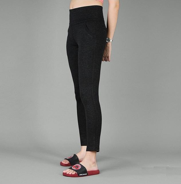 Quần Legging Vicci Cao Cấp Màu Nhũ Cạp Cao 11P