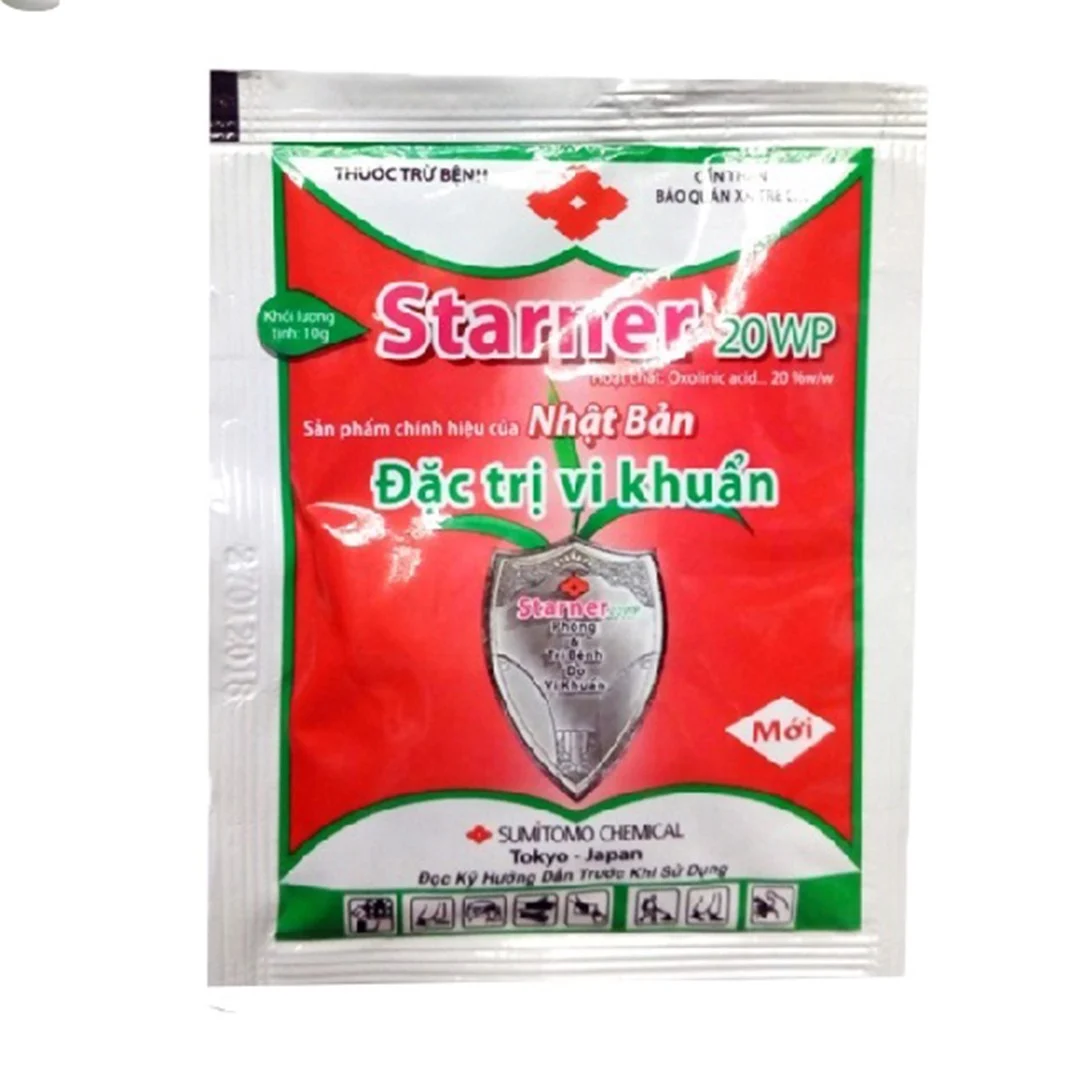 STARNER 20WP - Chống Thối Nhũn Lan, Bắp Cải - Gói 10g Ngăn Chặn Tức Thời Sự Lây Lan Của Vết Bệnh VTNN Nông Điền Trang
