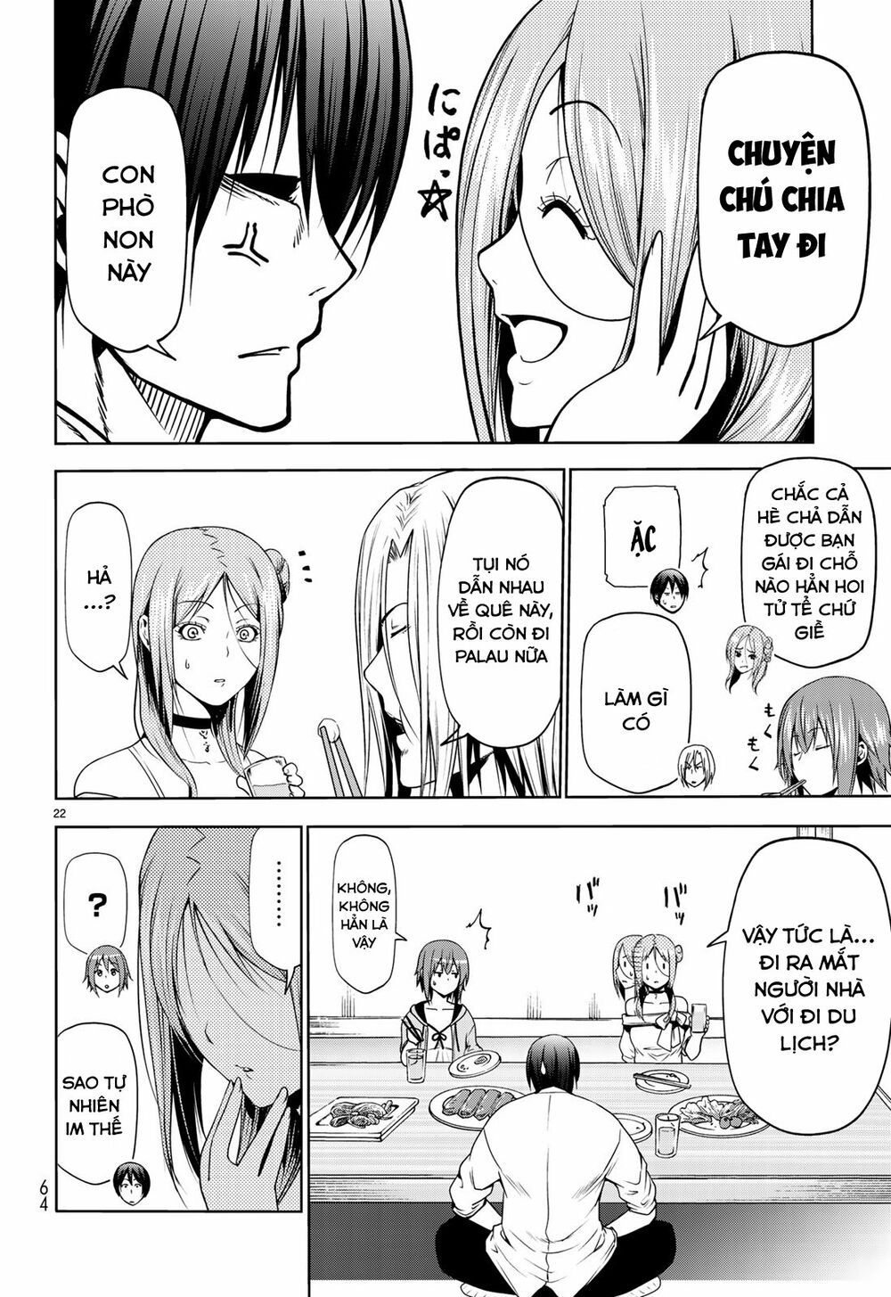 cô gái thích lặn - grand blue chapter 59 22