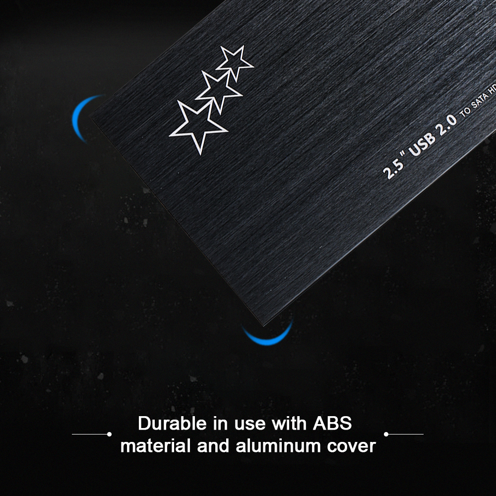 Bộ Chuyển Đổi USB2.0 Sang SATA HDD Với Hộp Đựng HDD 2,5 Inch