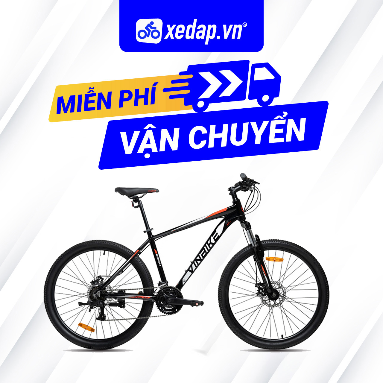 Xe Đạp Địa Hình MTB Vinbike Bora 1 – Phanh Đĩa, Bánh 26 Inches