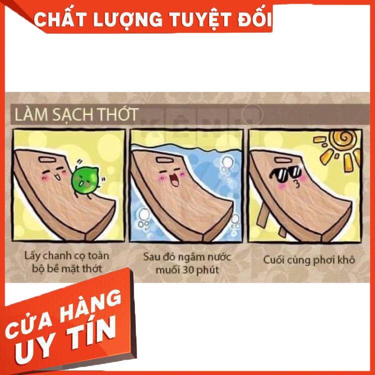 Thớt gỗ nghiến tây bắc thớt gỗ không tâm nguyên khối hàng cao cấp