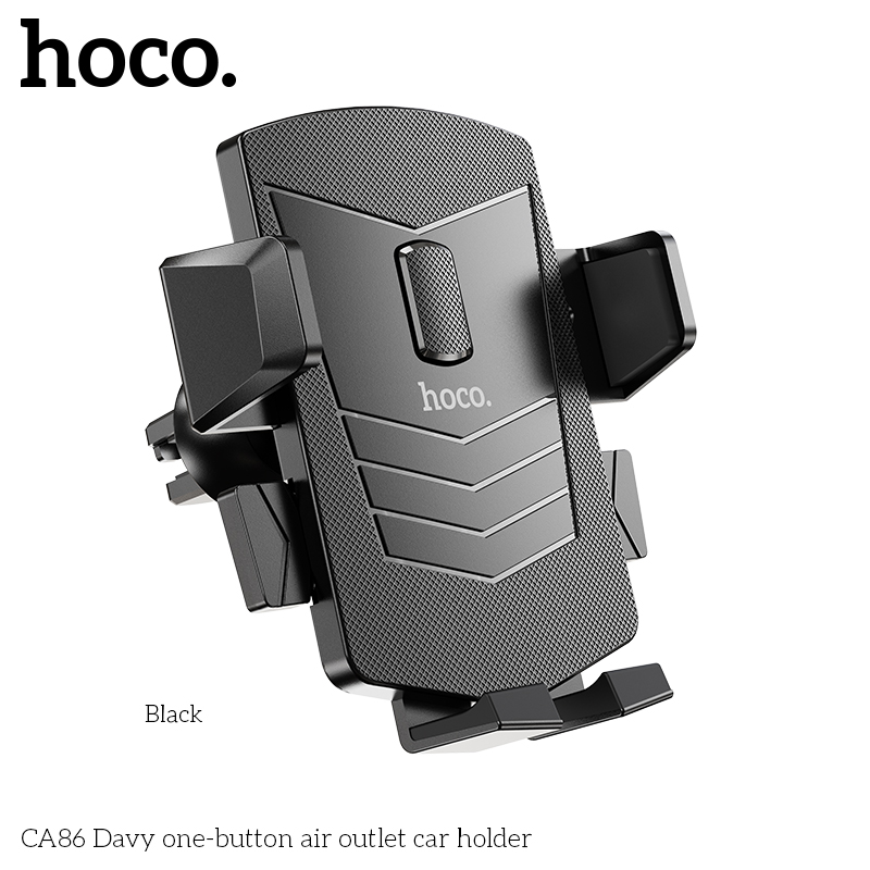 Hình ảnh Giá đỡ điện thoại trên ô tô Hoco CA86 - Gắn cửa điều hòa - Hàng chính hãng