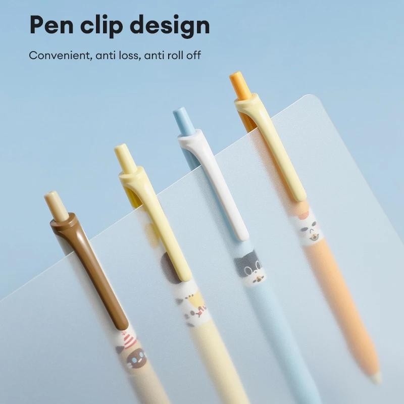 Bút Gel Khô Nhanh 0.5 mm - Deli Deli EG07C-BL - Mực Xanh (Màu Thân Bút Giao Ngẫu Nhiên)