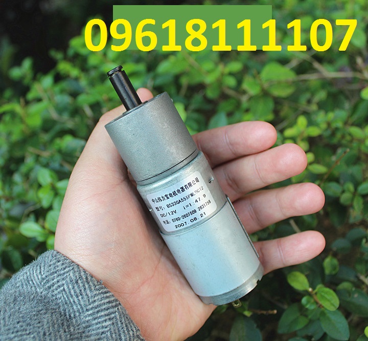 Motor giảm tốc 12v 80 vòng planetary