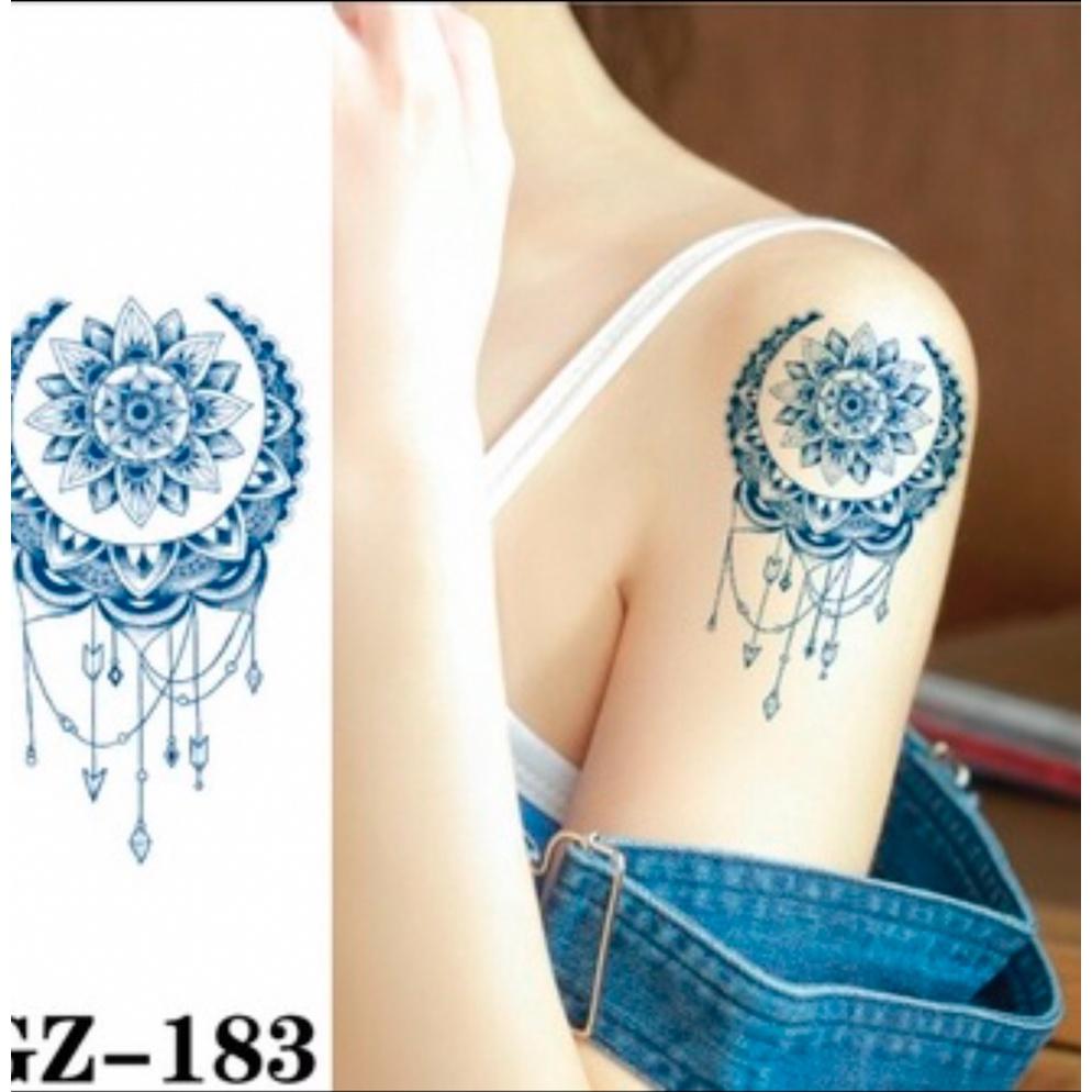 Hình xăm dán ma thuật-Magical tattoo. Loại đặc biệt-Hiện hình trong vòng 24h. Thời gian lưu hình trên da lên đến 20 ngày