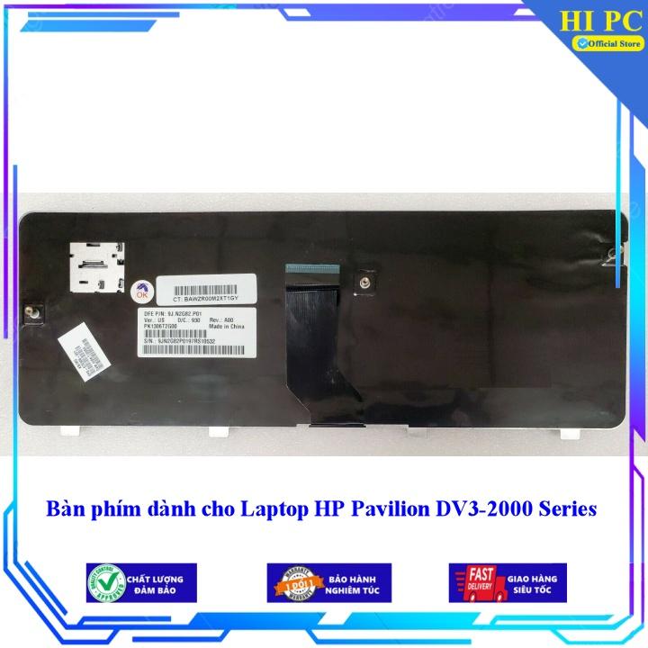 Bàn phím dành cho Laptop HP Pavilion DV3-2000 Series - Phím Zin - Hàng Nhập Khẩu