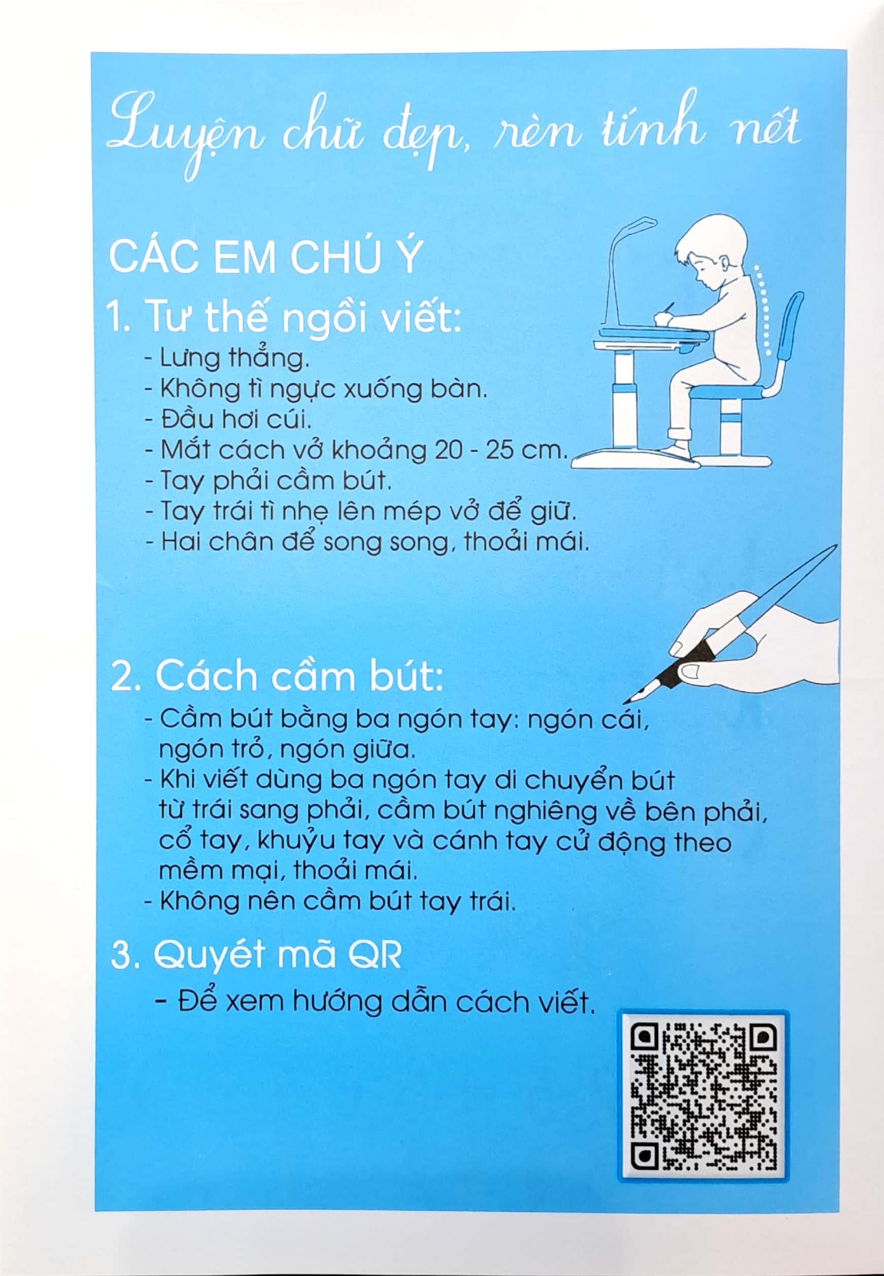 Bé Chuẩn Bị Vào Lớp 1 - Vở Tập Viết Chữ Cái Viết Hoa