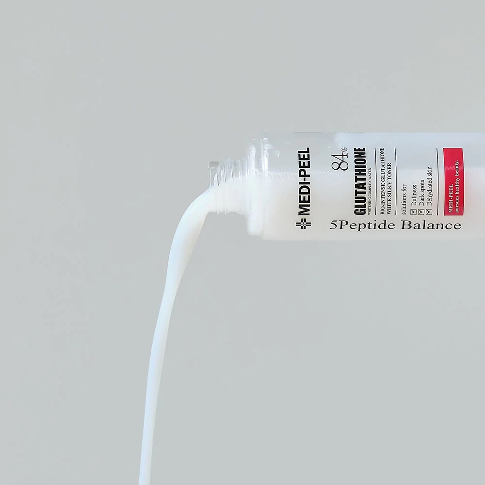 Nước hoa hồng dưỡng trắng da Medi-Peel Bio-Intense Glutathione White Silky Toner 180ml