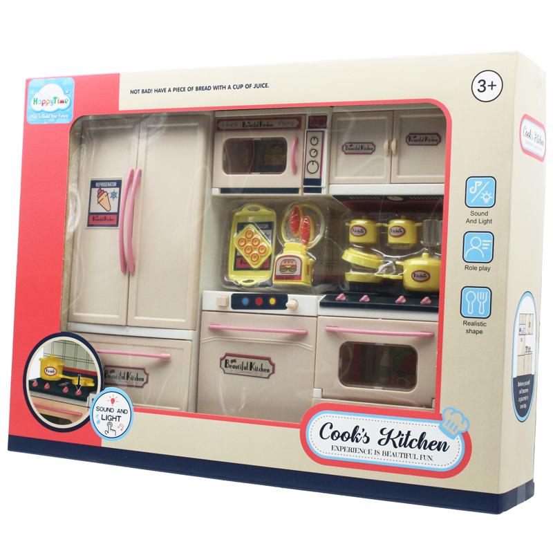 Bộ Đồ Chơi Nhà Bếp Cook's Kitchen Có Đèn Và Âm Thanh - D663 T-3