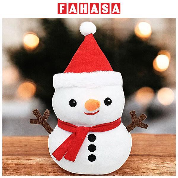 Thú Nhồi Bông Người Tuyết Giáng Sinh 30 cm - Hoàng Thu HT8214