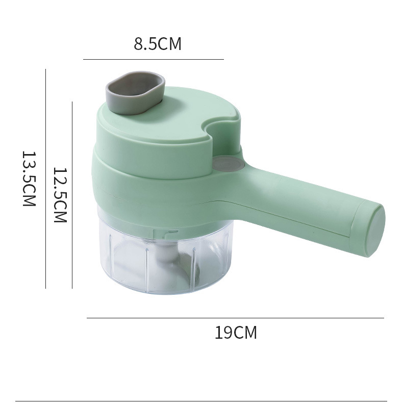Máy xay cắt lát tỏi ớt rau củ thực phẩm tiện lợi - K1614