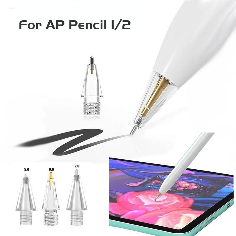 Đầu Bút Cảm Ứng Bằng Hợp Kim Niken Mạ Niken Chất Lượng Cao Thay Thế Cho Apple Pencil Gen 1/2