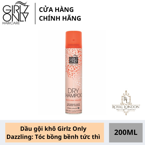 DẦU GỘI KHÔ GIRLZ ONLY 200ML