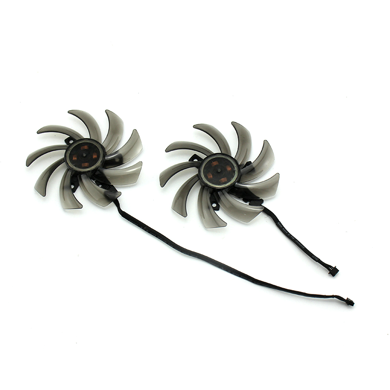87MM 2PCS 4PIN GA91S2U RTX 2080 Cooling Fan For PALIT GeForce RTX 2080 Dual Graphics Video card DC12V 0.40A
