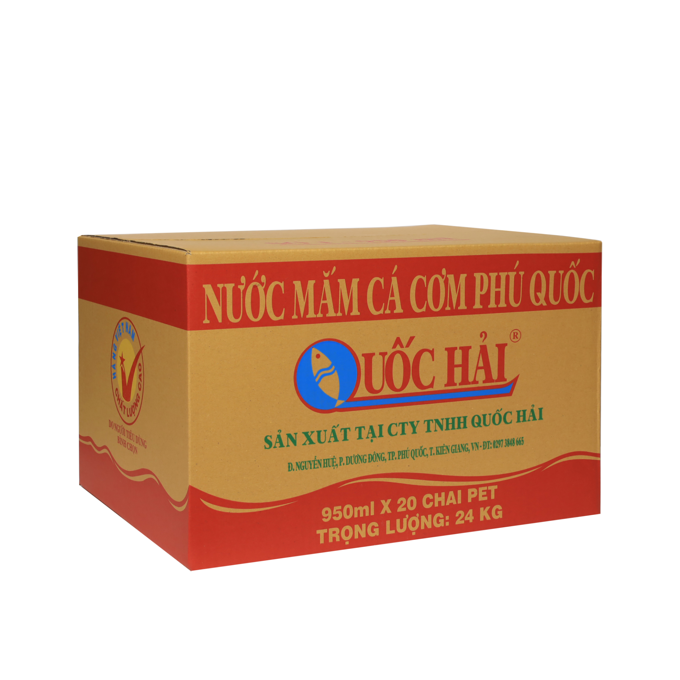 Nước mắm Phú Quốc - Quốc Hải Số 1 chai 950ml