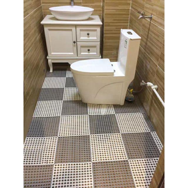 Thảm nhựa lót sàn chống trơn trượt nhà tắm an toàn cho bé giá rẻ kt 30x30cm cực kỳ êm chân