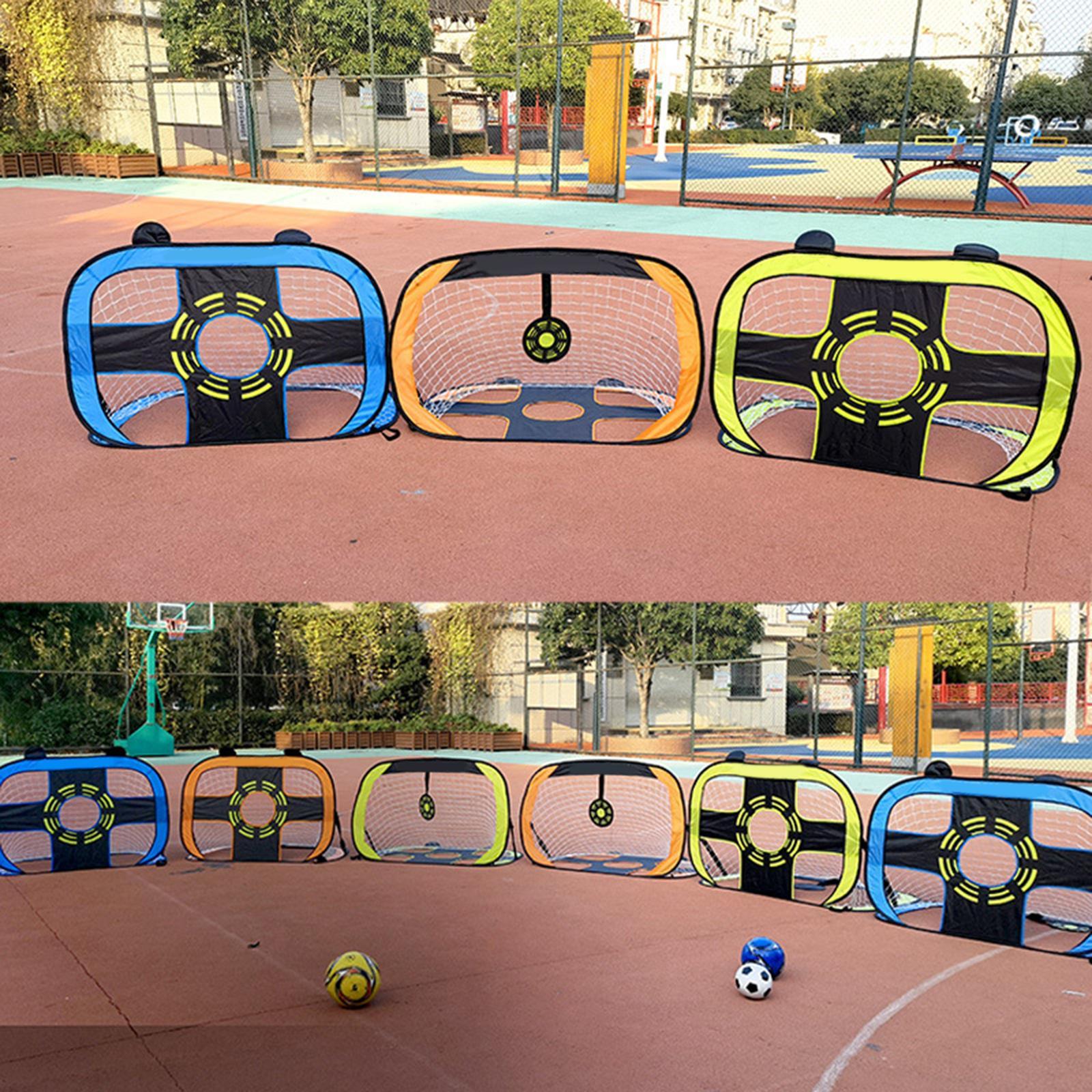 Kids Soccer Goal up Children Football Toys Gift Soccer Training Equipment for Training Practice