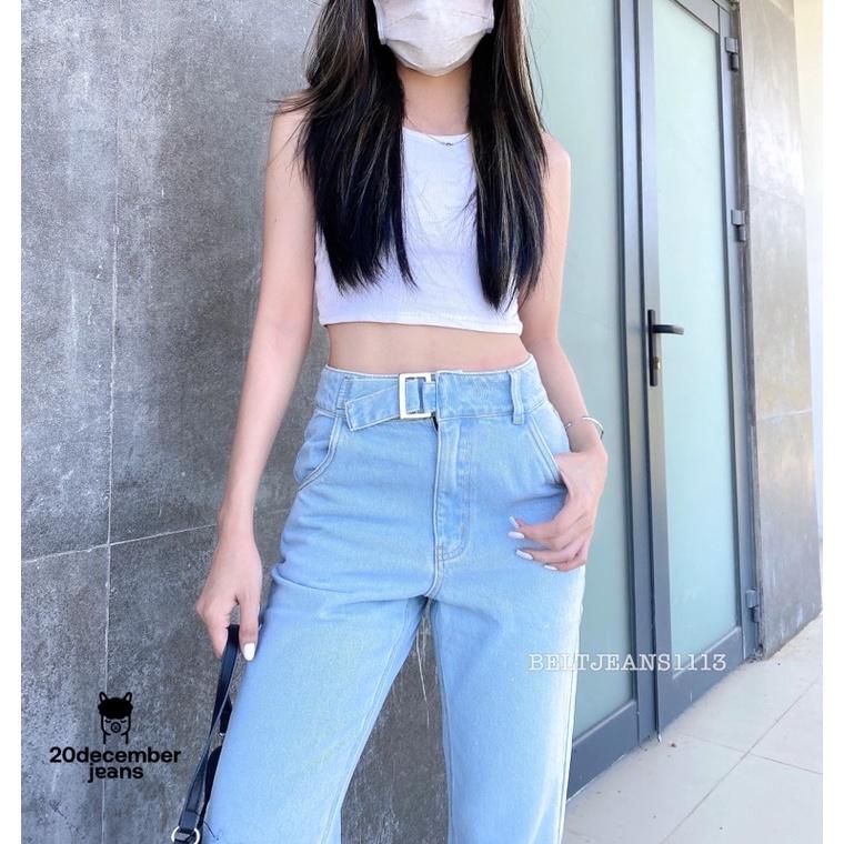 Quần Belt Momjeans mã 1113