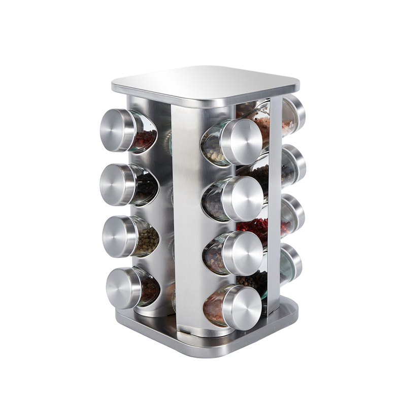 Kaside kệ gia vị inox KSD-S55C Chai gia vị rack gia vị Gia vị rack Giá gia vị thịt nướng