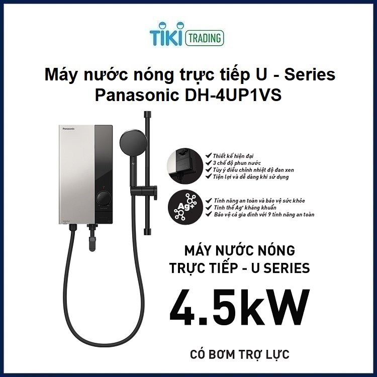 Máy Nước Nóng Trực Tiếp Panasonic DH-4UP1VS