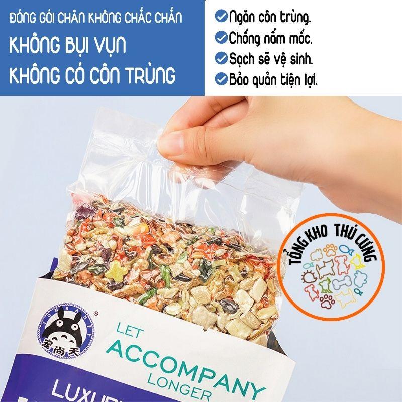 Thức ăn cho Hamster thú nhỏ giàu protein dành cho mọi lứa tuổi Jonsanty gói 570gr 2LB