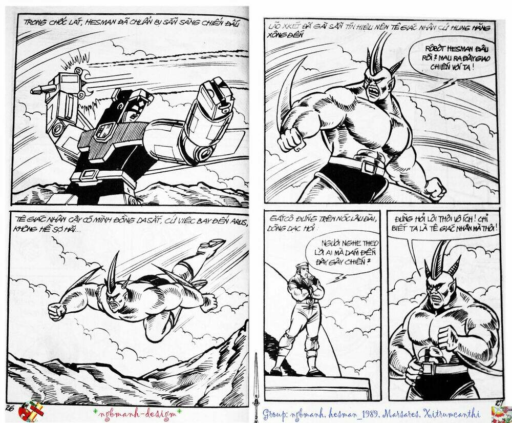 dũng sĩ hesman chapter 74 14
