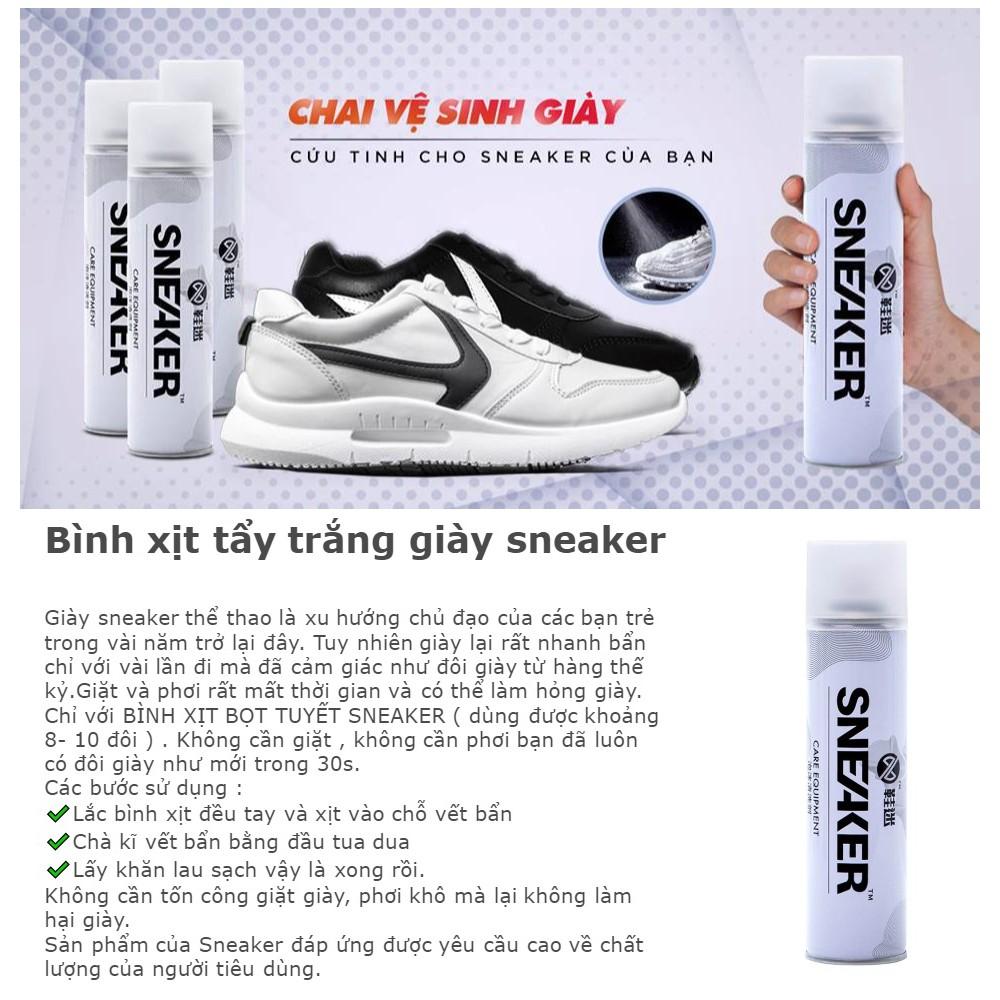 Combo chống nước và tẩy trắng giày sneaker