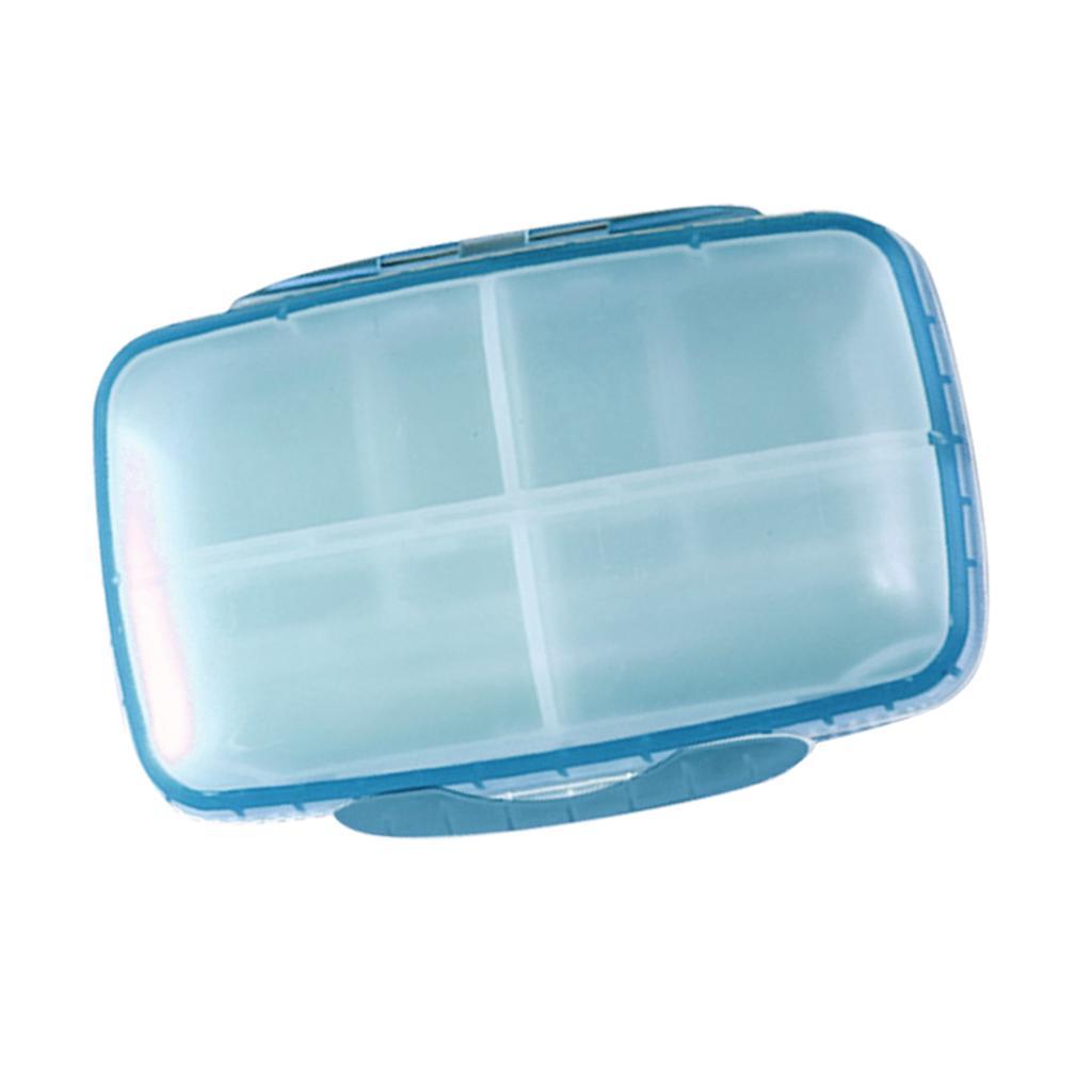 Mini Pill Box Vitamin Medicine Portable Travel Organizer Case Waterproof