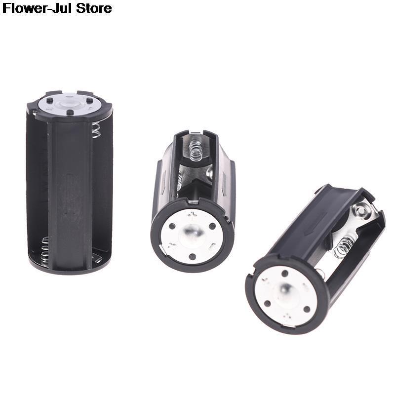 1Pc/3 Cái 3x Hộp đựng Bộ chuyển đổi Bộ chuyển đổi Pin Kích thước AA sang D 1PC Màu sắc: 1PC