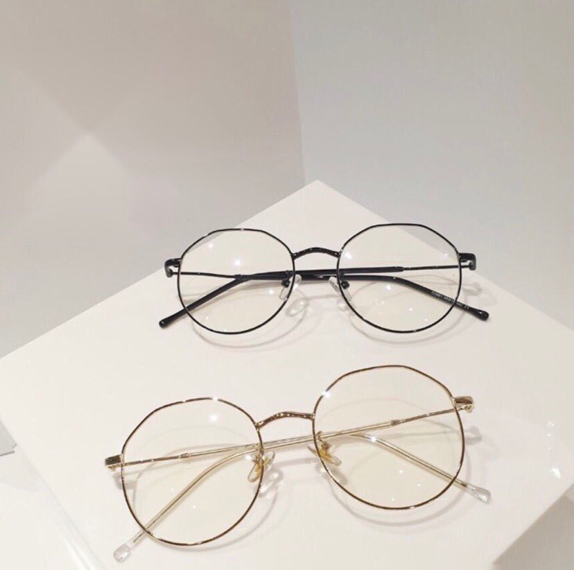 Kính gọng Vintage Korea Kim loại KL5266 + Tặng Tuavit Kính Xinh mini đa năng