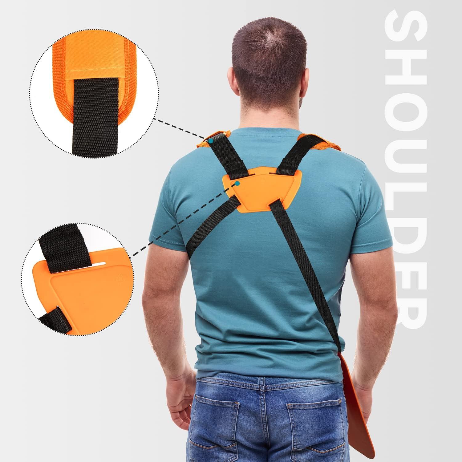 Tông Đơ Móc Treo - Tông Đơ Khai Thác Hai Vai Với Đai Nylon Bền Có Thể Điều Chỉnh Cho Máy Cắt Cỏ Hoặc Làm Vườn