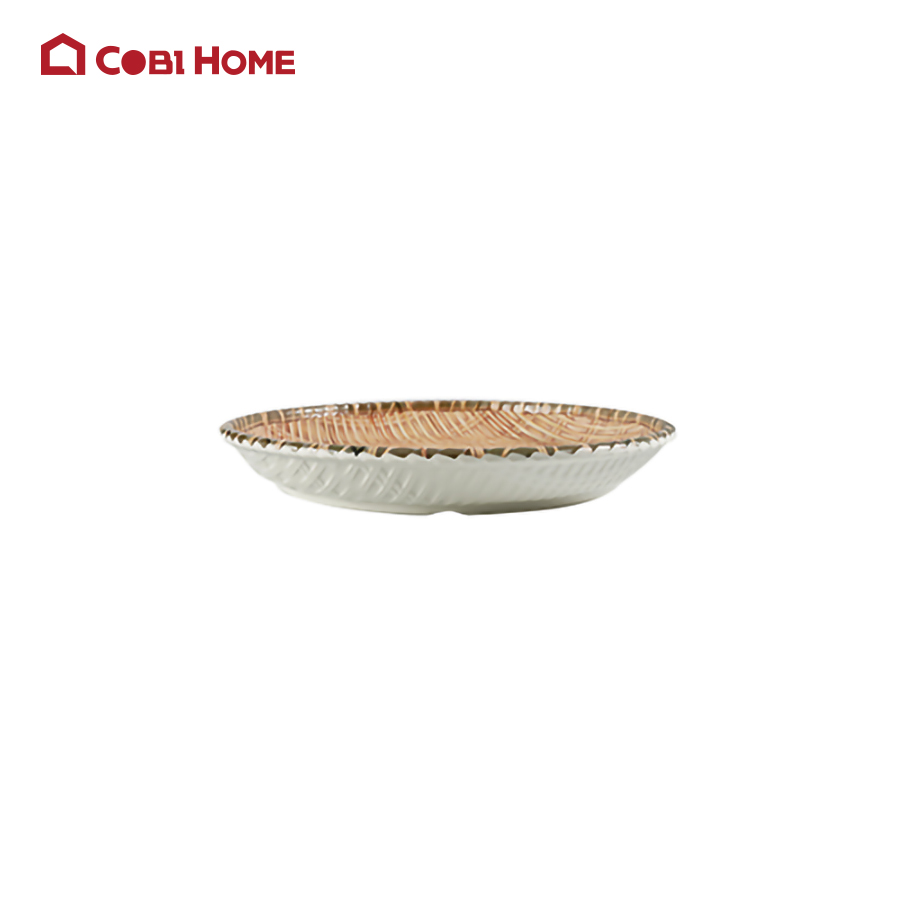 Đĩa giả mây tre đan bằng melamine