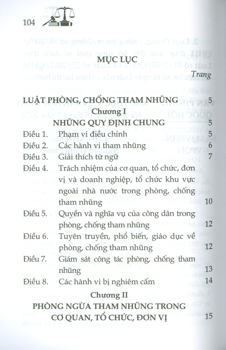 Luật Phòng, Chống Tham Nhũng