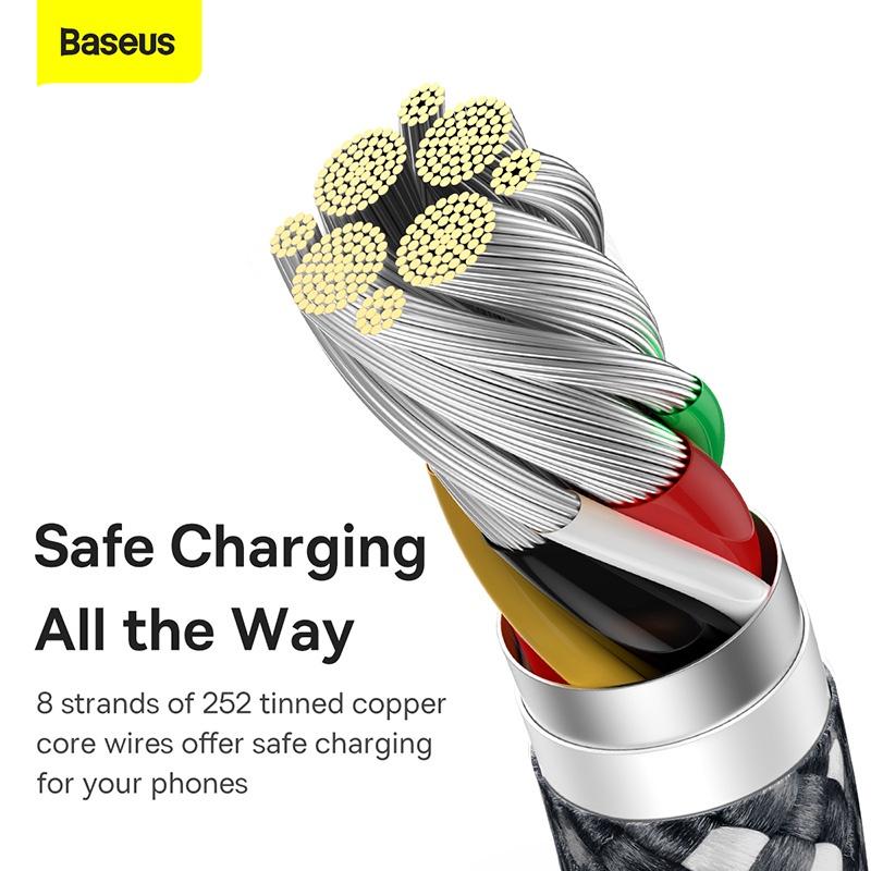 Cáp sạc nhanh Baseus Dynamic Series Fast Charging Data Cable USB to Type-C 100W (Hàng chính hãng)