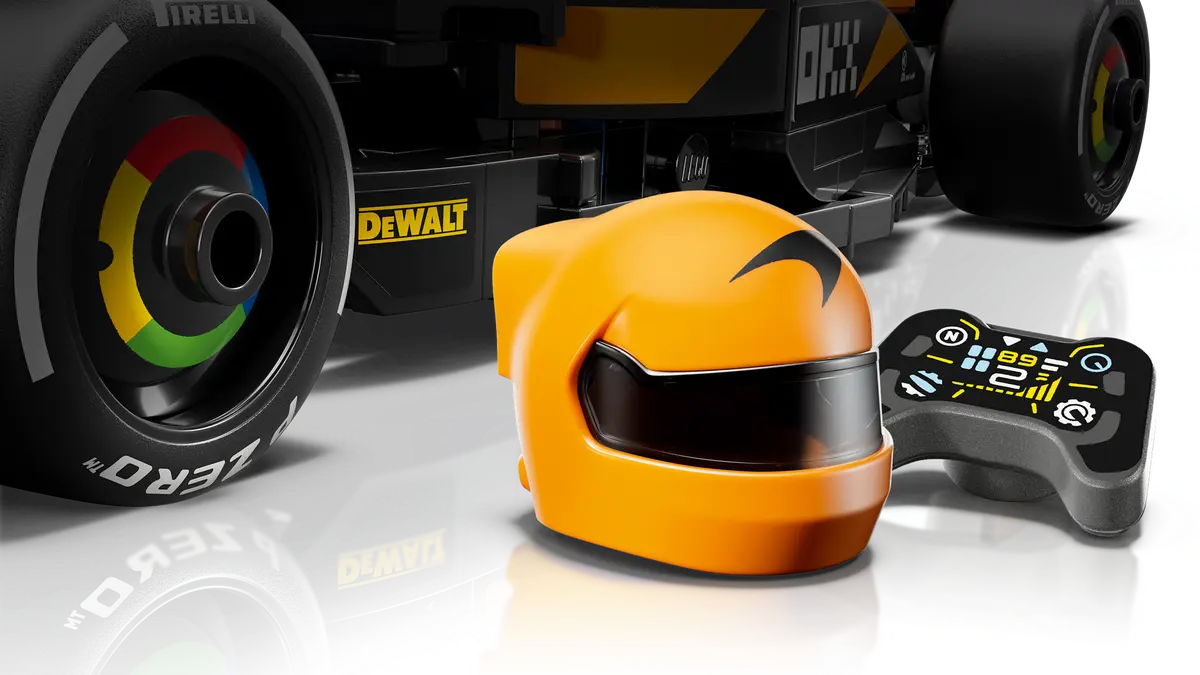 Đồ Chơi Lắp Ráp Xe Đua McLaren F1 Team MCL38 - Lego Speed Champions 77251 (263 Mảnh Ghép)