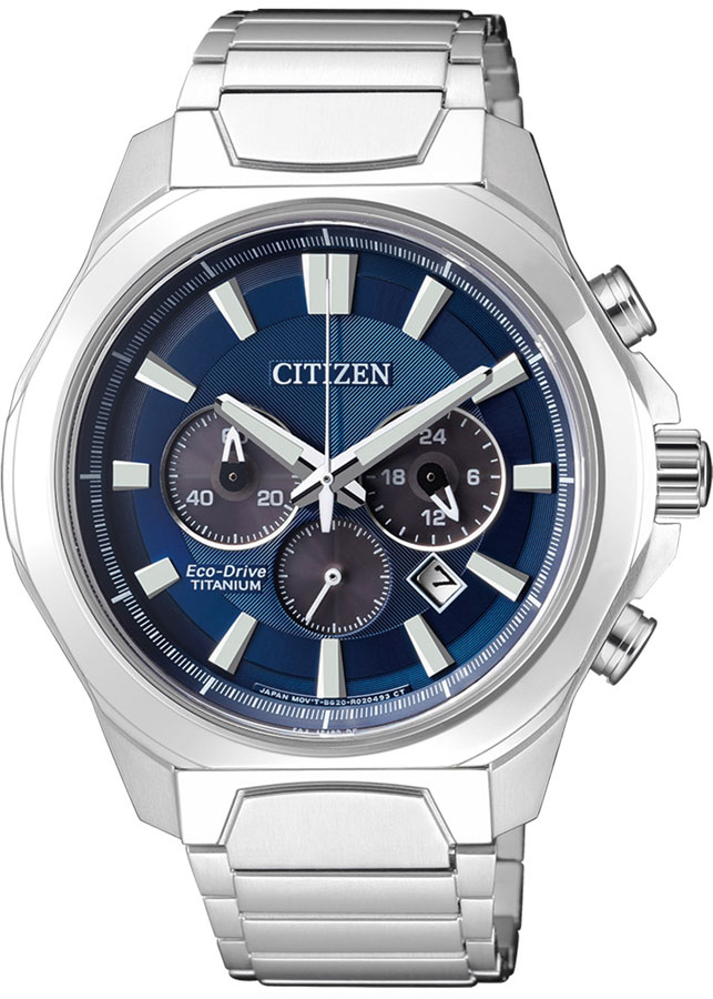 Đồng Hồ Nam Citizen Dây Titanium CA4320-51L - Mặt Xanh (Sapphire)