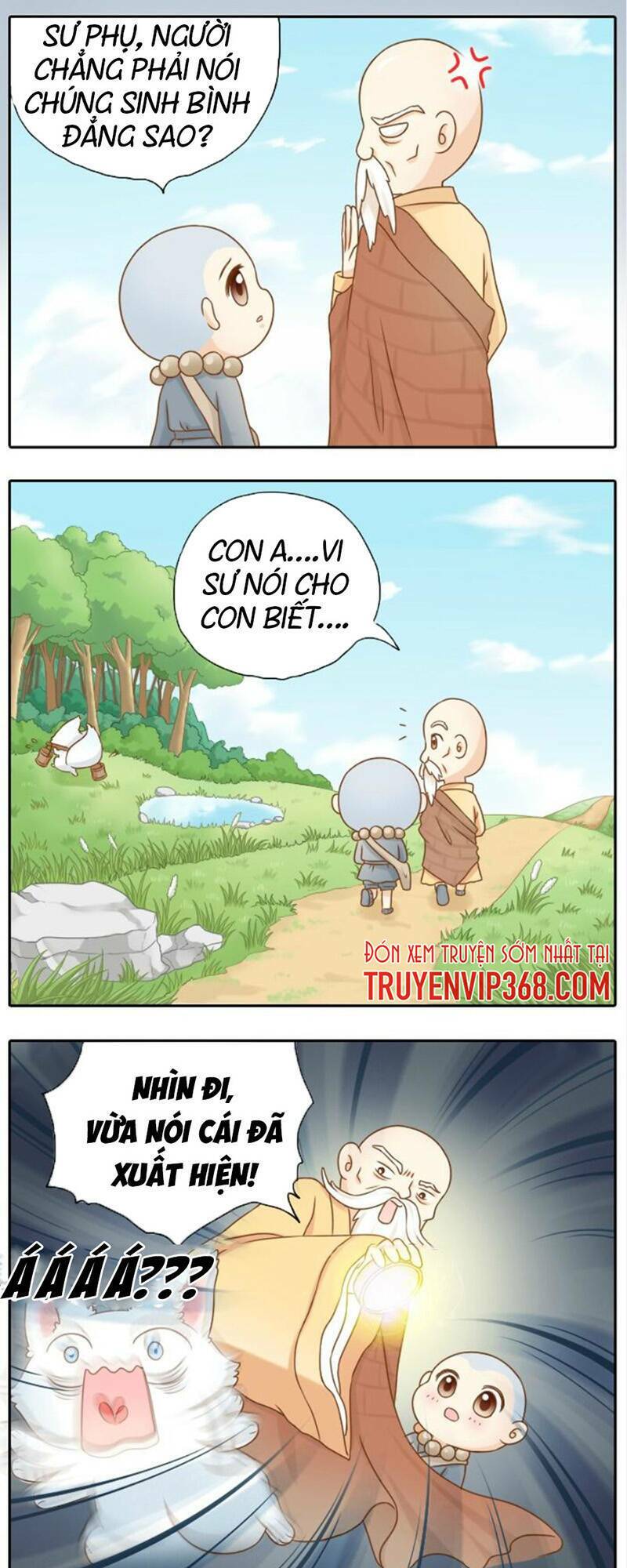 tiểu hoà thượng - chào mừng đến trấn yêu quái chapter 9 7