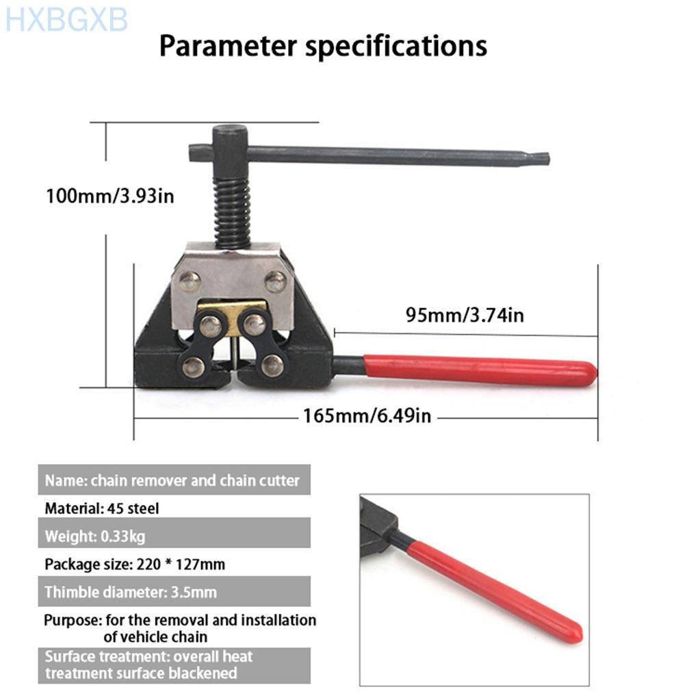 Motorbike Bike Chain Breaker Motorcycle Dirt Bike Bicycle Chain Link Steel Remover Removal Tool