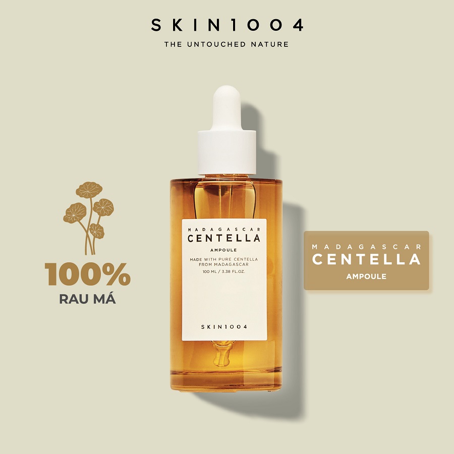 Bộ 3 Sản Phẩm Dưỡng Da Giảm Mụn Skin1004 Madagascar Centella Tặng 1 Mặt Nạ Sexylook