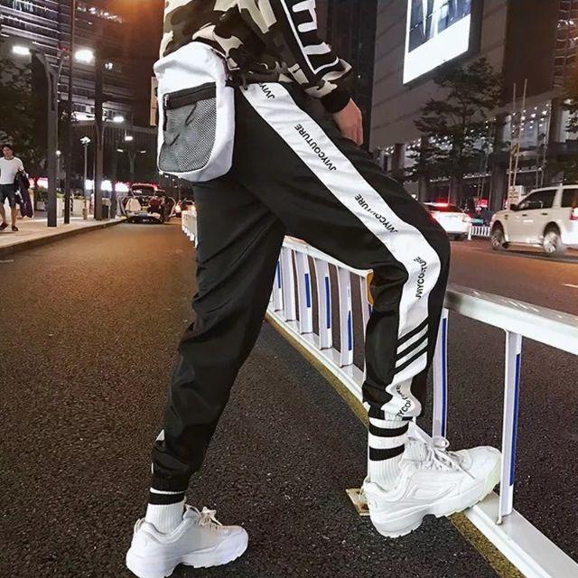 Quần jogger viền (kèm video hình thật
