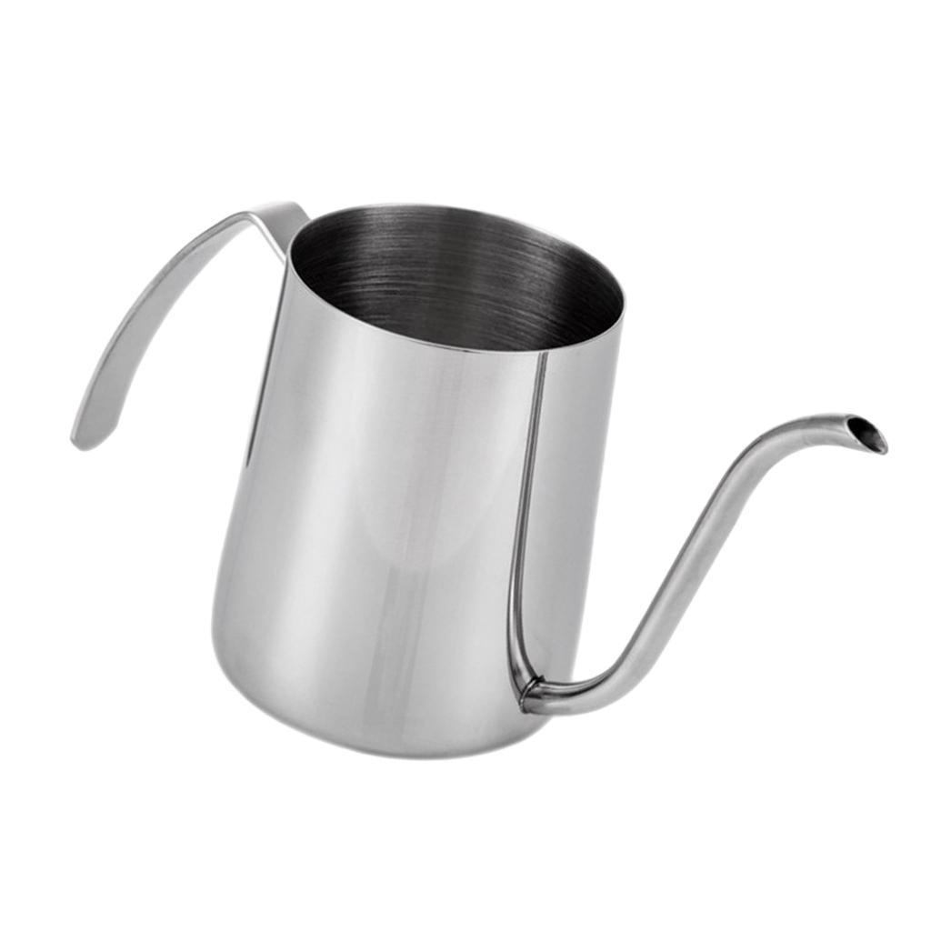 Stainless Steel Coffee Drip Pot Jug Kettle for Bar Coffee Shop 350cc