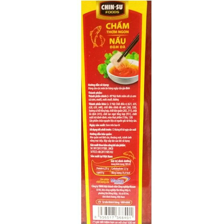 Siêu Rẻ Nước mắm Chin-su Nam Ngư 900ml