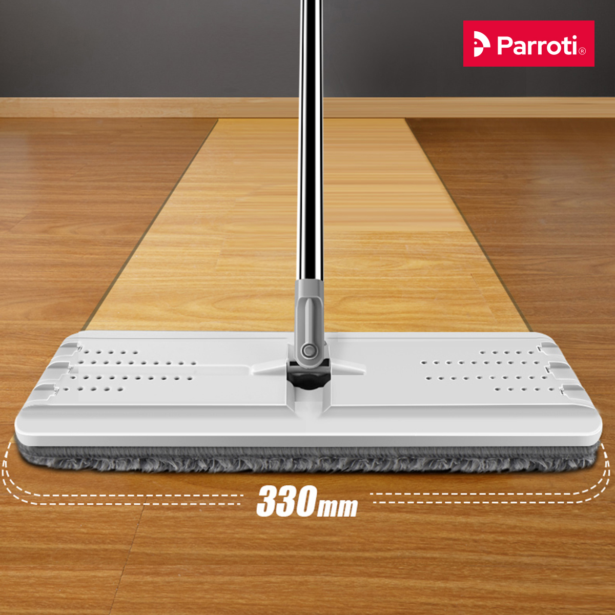 Cây Lau Nhà Thông Minh, Chổi Lau Nhà 360 Độ Đa Năng - Parroti MOP-PR01