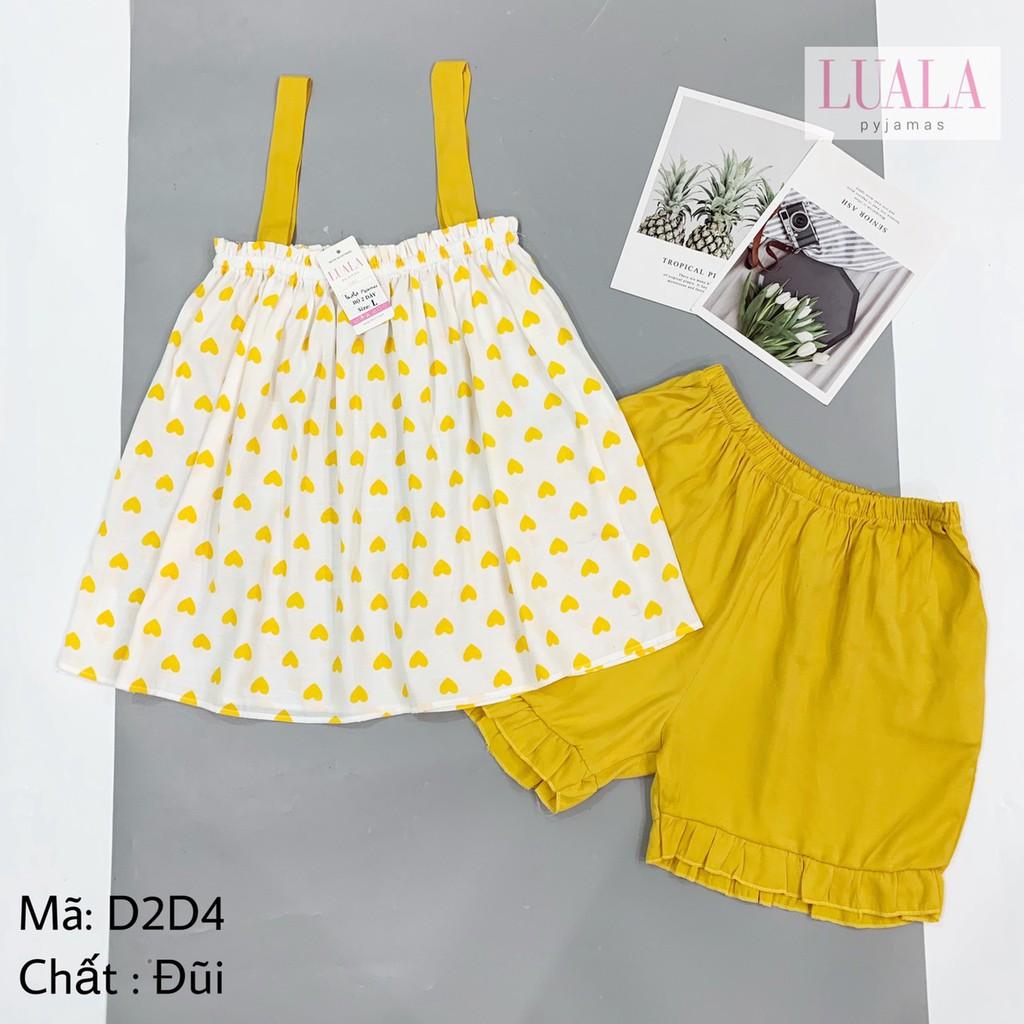 Bộ Đồ Ngủ, Hai Dây Đũi Hàn Loại 1 Thấm Hút Mồ Hôi Tốt