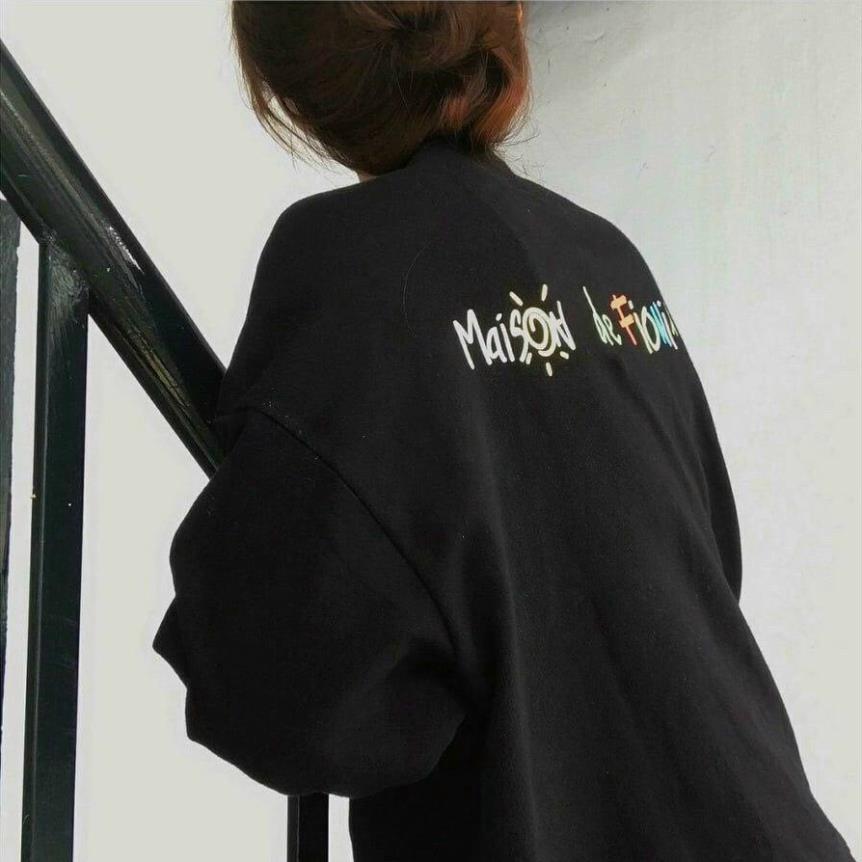 ÁO CADIGAN IN HOA CÚC MAISON UNISEX, dành cho nam nữ kèm ảnh thật