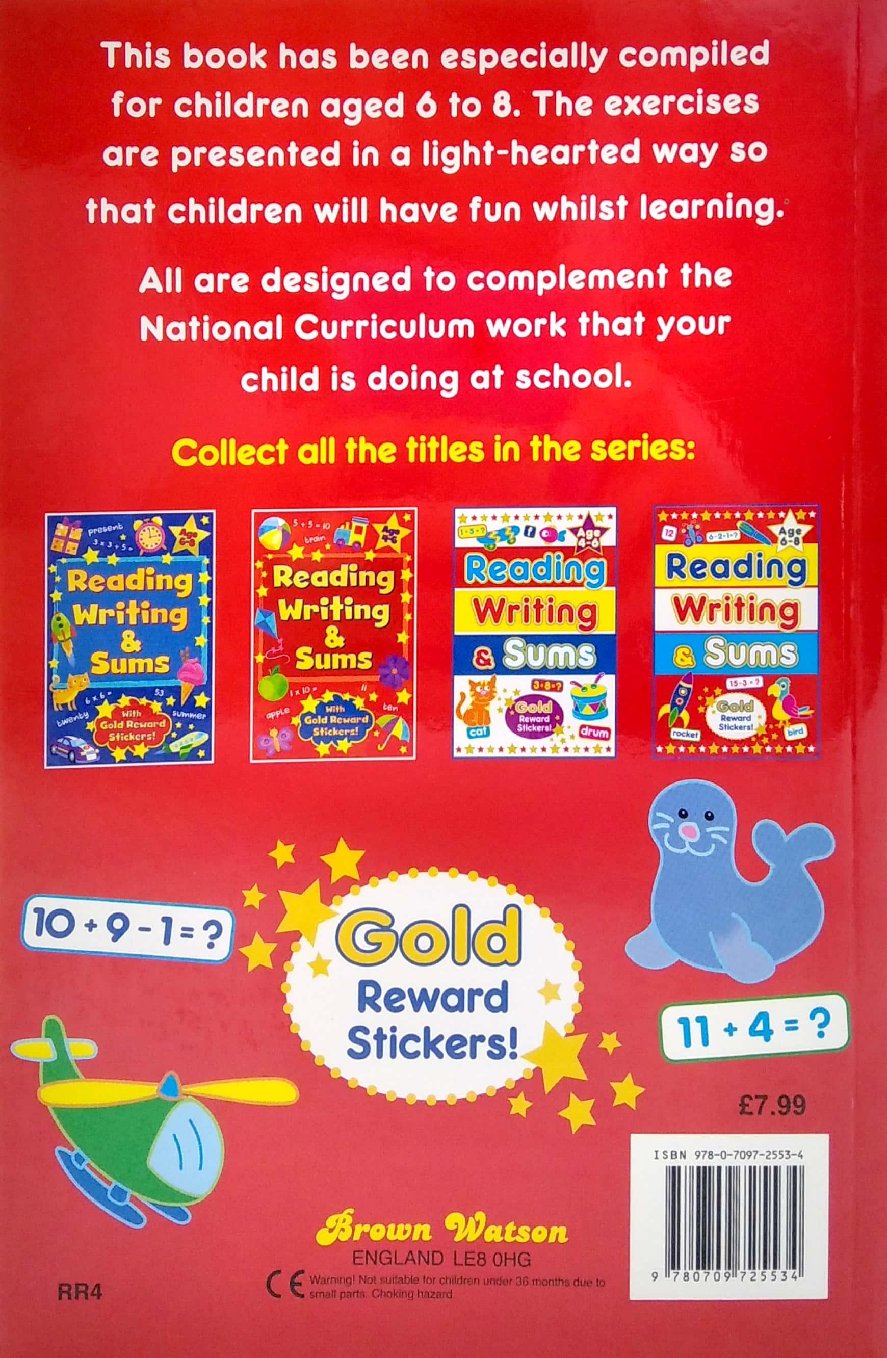 Reading, Writing &amp; Sums (6-8)