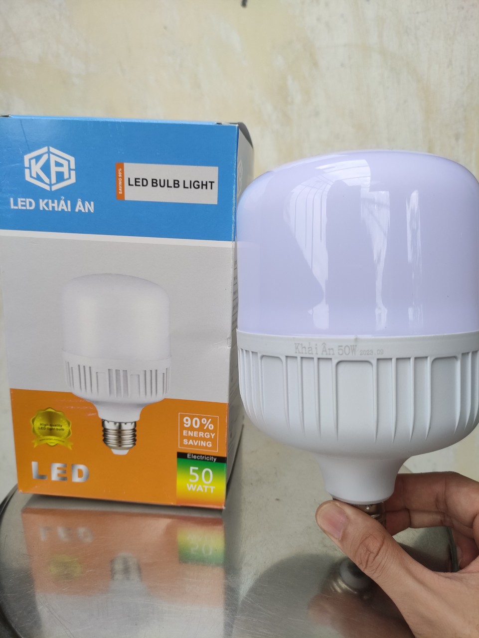 Combo 10 bóng đèn led 50w KA giá sỉ